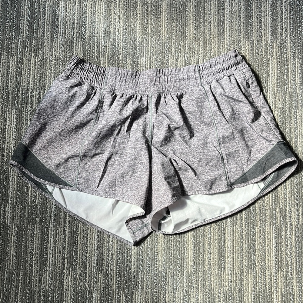 Grey Lulu Hotty Hot 4” Short